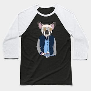 hand drawn cool pug Baseball T-Shirt